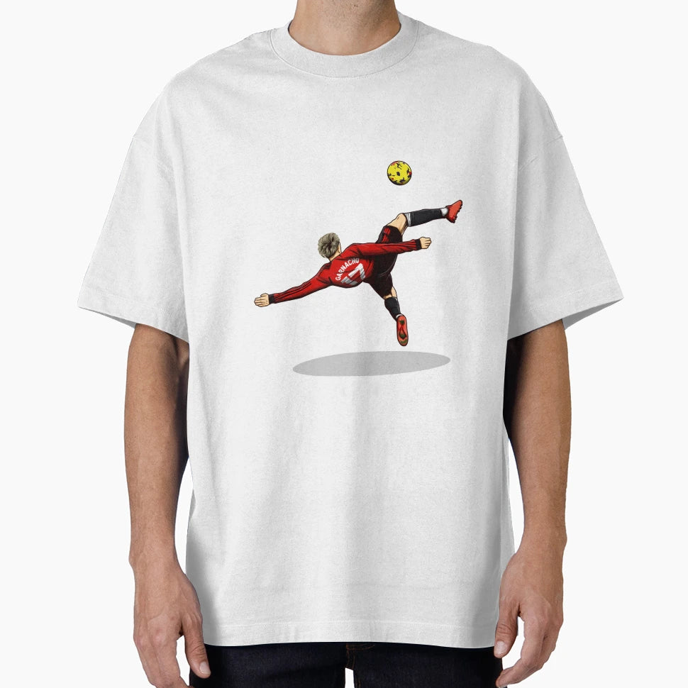 Alejandro Garnachos Bicycle Kick T-Shirt - Streetwear Style for Adults - T-Shirt, Sweatshirt, Hoodie