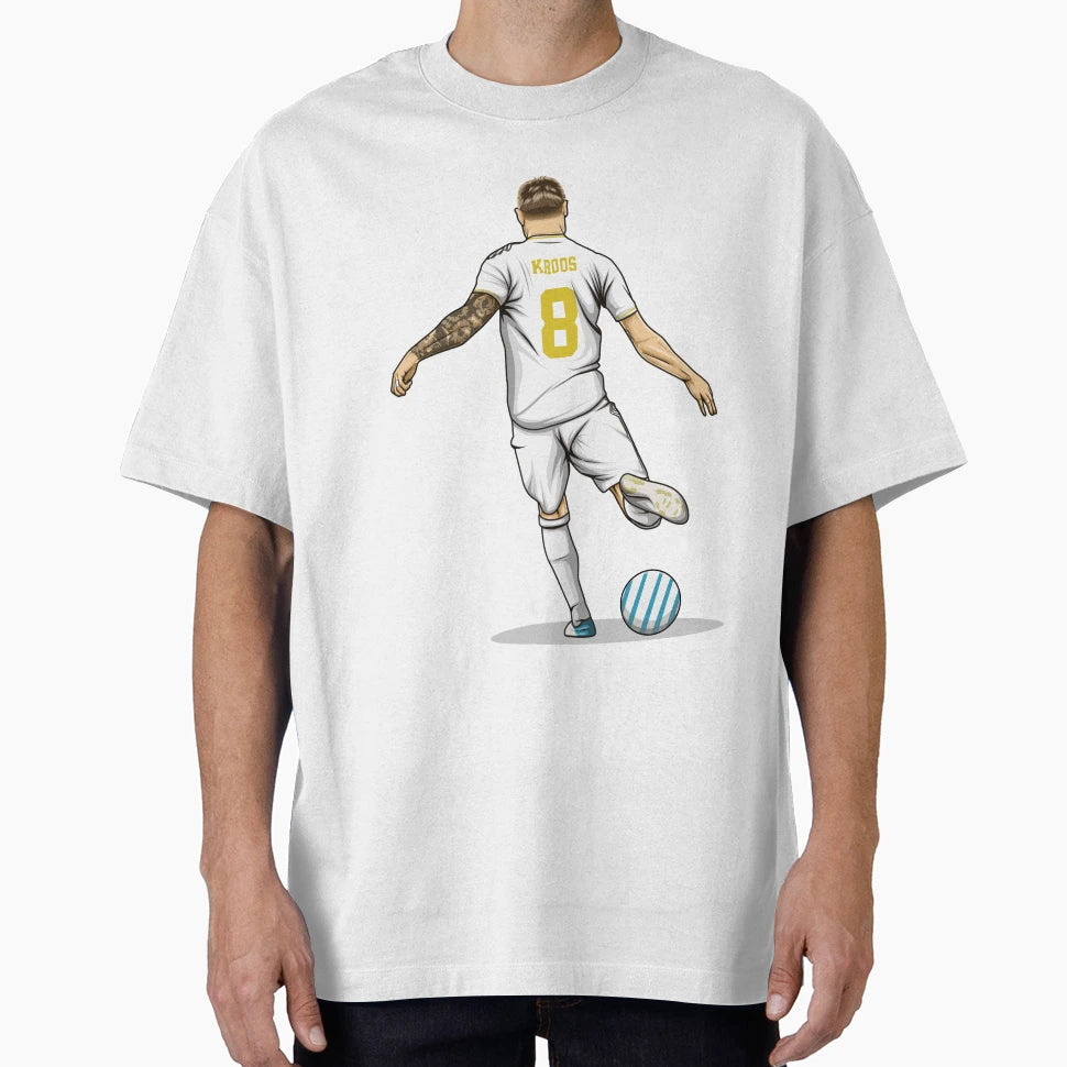 Toni Kroos T-Shirt - Minimalist Print for Adults - T-Shirt, Sweatshirt, Hoodie