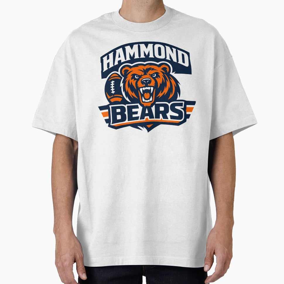 Hammond Bears Logo T-Shirt - Minimalist Print Unisex - T-Shirt, Sweatshirt, Hoodie