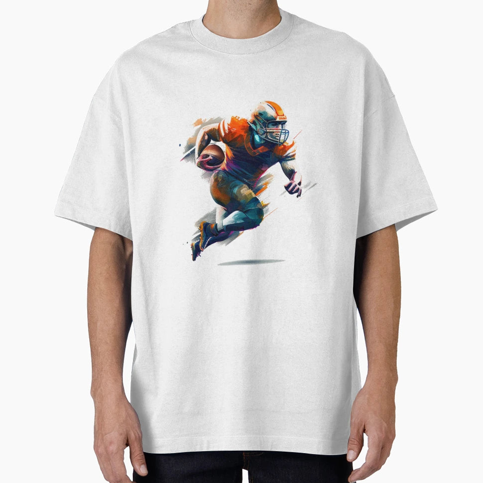 American Football Is Life T-Shirt - Graphic Print Unisex - T-Shirt, Sweatshirt, Hoodie