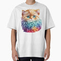 Cute Kawaii Persian Cat 011 by Alexis Art Collection - Adult & Kids T-Shirts, Sweatshirts & Hoodies apparel design preview 1
