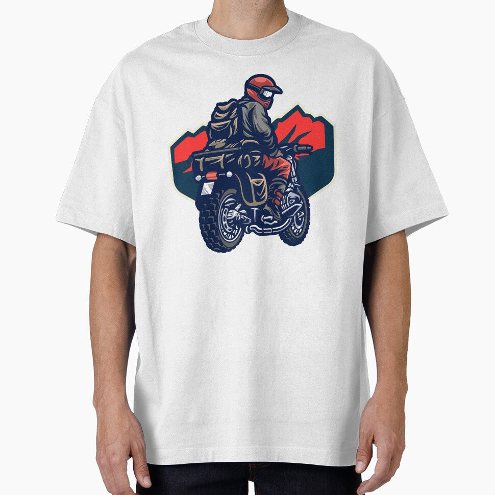 Motorcycle World Travel by goldcov - Adult & Kids T-Shirts, Sweatshirts & Hoodies apparel design preview 1