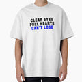 Friday Night Lights Clear Eyes Full T-Shirt - Minimalist Print for Adults - T-Shirt, Sweatshirt, Hoodie