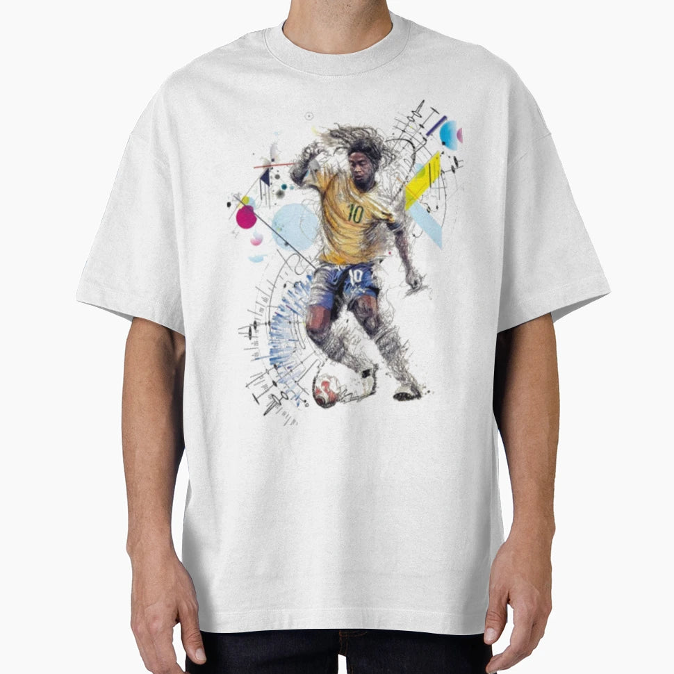 Ronaldin Football Playmaker T-Shirt - Aesthetic Graphic Unisex - T-Shirt, Sweatshirt, Hoodie