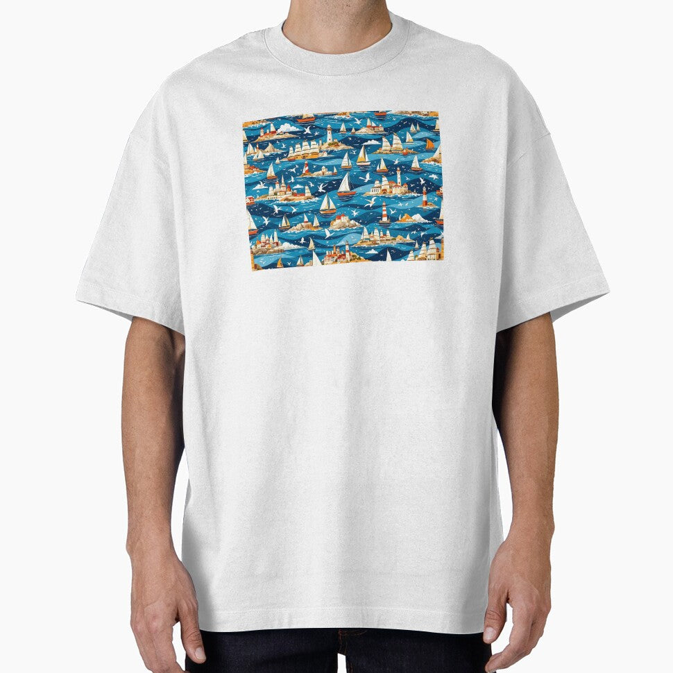 Abstract 3D Pattern of Colorful Travel Stamps and - Adult & Kids T-Shirts, Sweatshirts & Hoodies apparel design preview 1