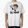 Kawaii Football Player Anime T-Shirt - Casual Everyday Wear for Adults - T-Shirt, Sweatshirt, Hoodie
