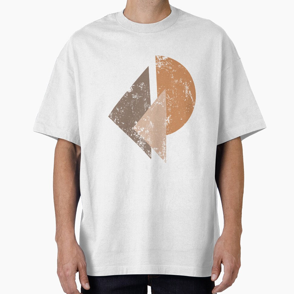 Geometric Boho Art Prints in Earthy Tones by - Adult & Kids T-Shirts, Sweatshirts & Hoodies apparel design preview 1