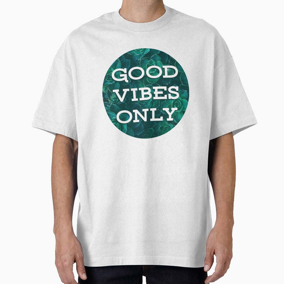 Good Vibes Only by hocapontas - Adult & Kids T-Shirts, Sweatshirts & Hoodies apparel design preview 1