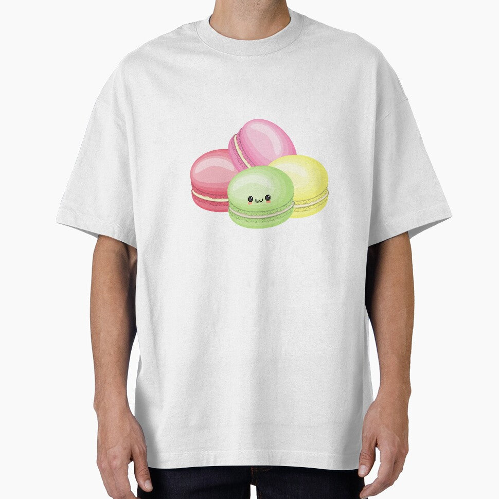 Kawaii Macaroons by KawaiiForAll - Adult & Kids T-Shirts, Sweatshirts & Hoodies apparel design preview 1