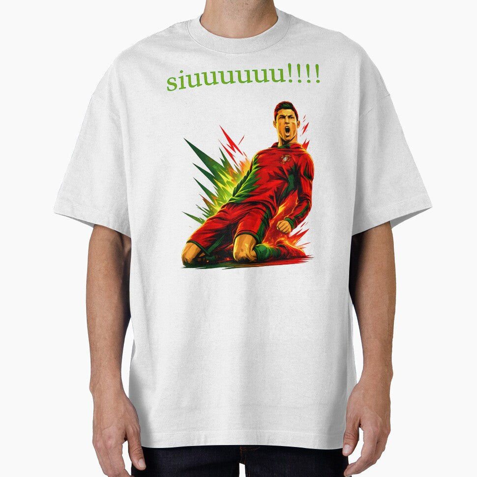 Cristiano Ronaldo Portugal Illustration Portuguese - Adult & Kids T-Shirts, Sweatshirts & Hoodies apparel design preview 1