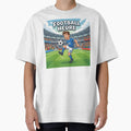 Football Time Football Player Action T-Shirt - Unique Graphic for Adults - T-Shirt, Sweatshirt, Hoodie