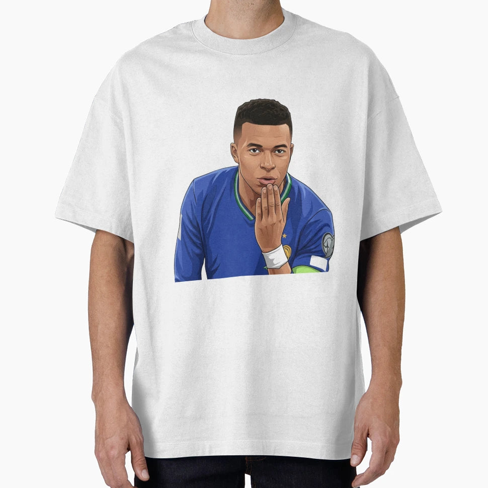 Stylized Soccer Player T-Shirt - Novelty Apparel for Adults - T-Shirt, Sweatshirt, Hoodie