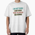 Copy of I Am Not Bossy Just Know What You Should Be - Adult & Kids T-Shirts, Sweatshirts & Hoodies apparel design preview 1