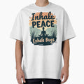 Inhale Peace. Exhale Bugs. by PerkzPrints - Adult & Kids T-Shirts, Sweatshirts & Hoodies apparel design preview 1
