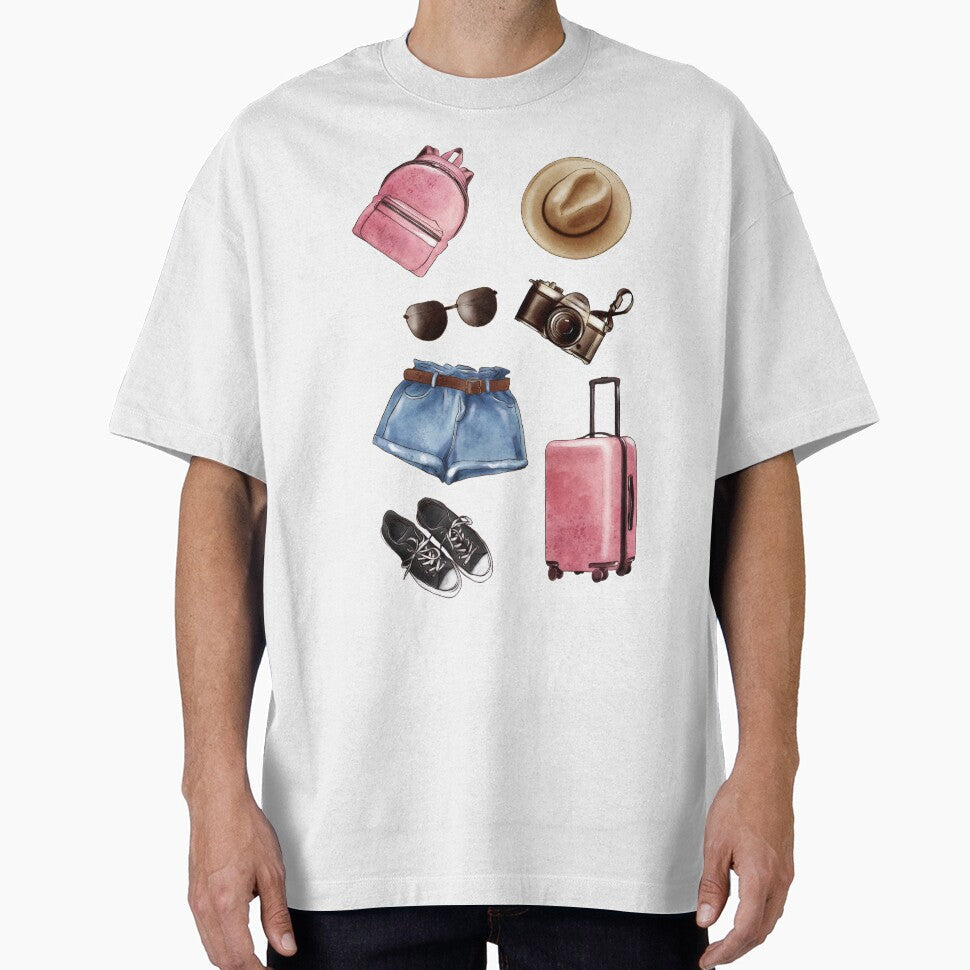 Illustrations for travelers by TheBetterDsgn - Adult & Kids T-Shirts, Sweatshirts & Hoodies apparel design preview 1
