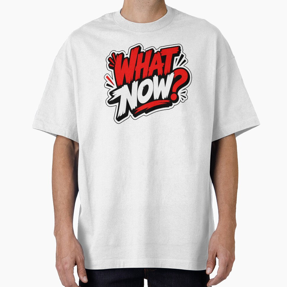What Now Question Everything Typography Graphic by - Adult & Kids T-Shirts, Sweatshirts & Hoodies apparel design preview 1