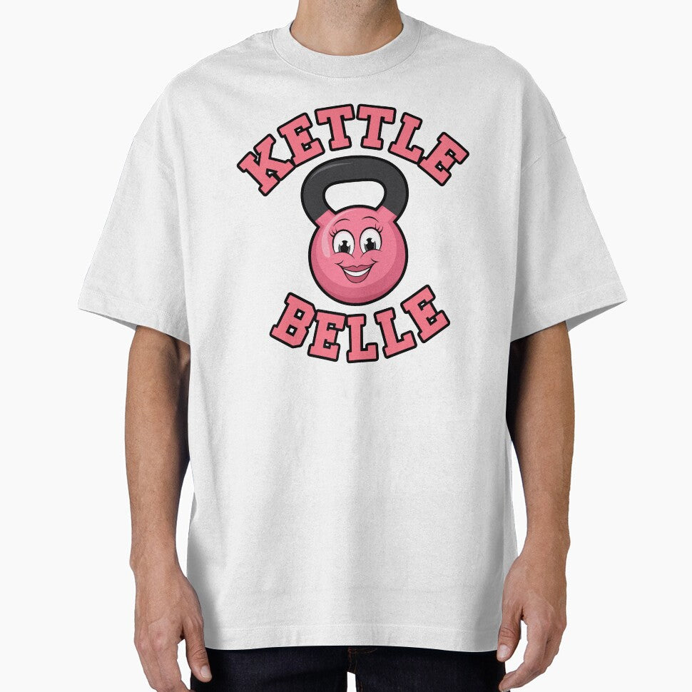 KettleBelle: Empowering Women's Fitness by JPees - Adult & Kids T-Shirts, Sweatshirts & Hoodies apparel design preview 1
