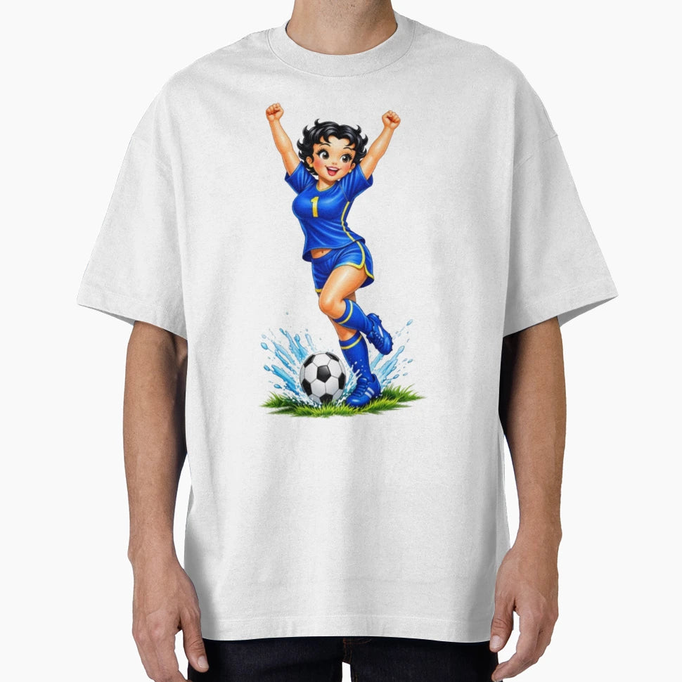 Betty Boop T-Shirt - Custom Art Print Unisex - T-Shirt, Sweatshirt, Hoodie