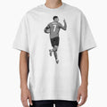 Cristiano Ronaldo Black and White Version by - Adult & Kids T-Shirts, Sweatshirts & Hoodies apparel design preview 1