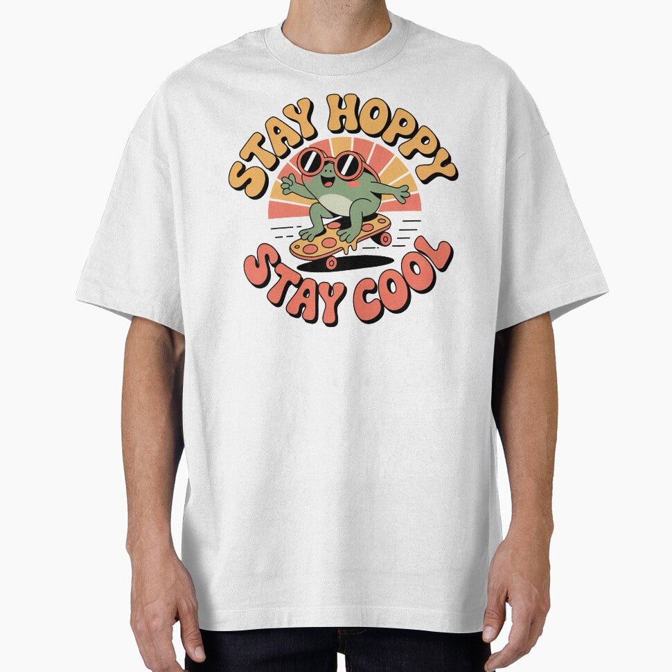 Copy of Kawaii Frog, Cute Riding On A Skateboarding - Adult & Kids T-Shirts, Sweatshirts & Hoodies apparel design preview 1