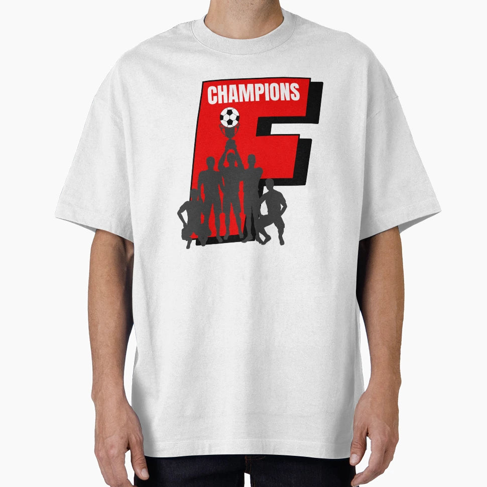 Football Champions Trophy Team T-Shirt - Custom Art Print Men Women - T-Shirt, Sweatshirt, Hoodie