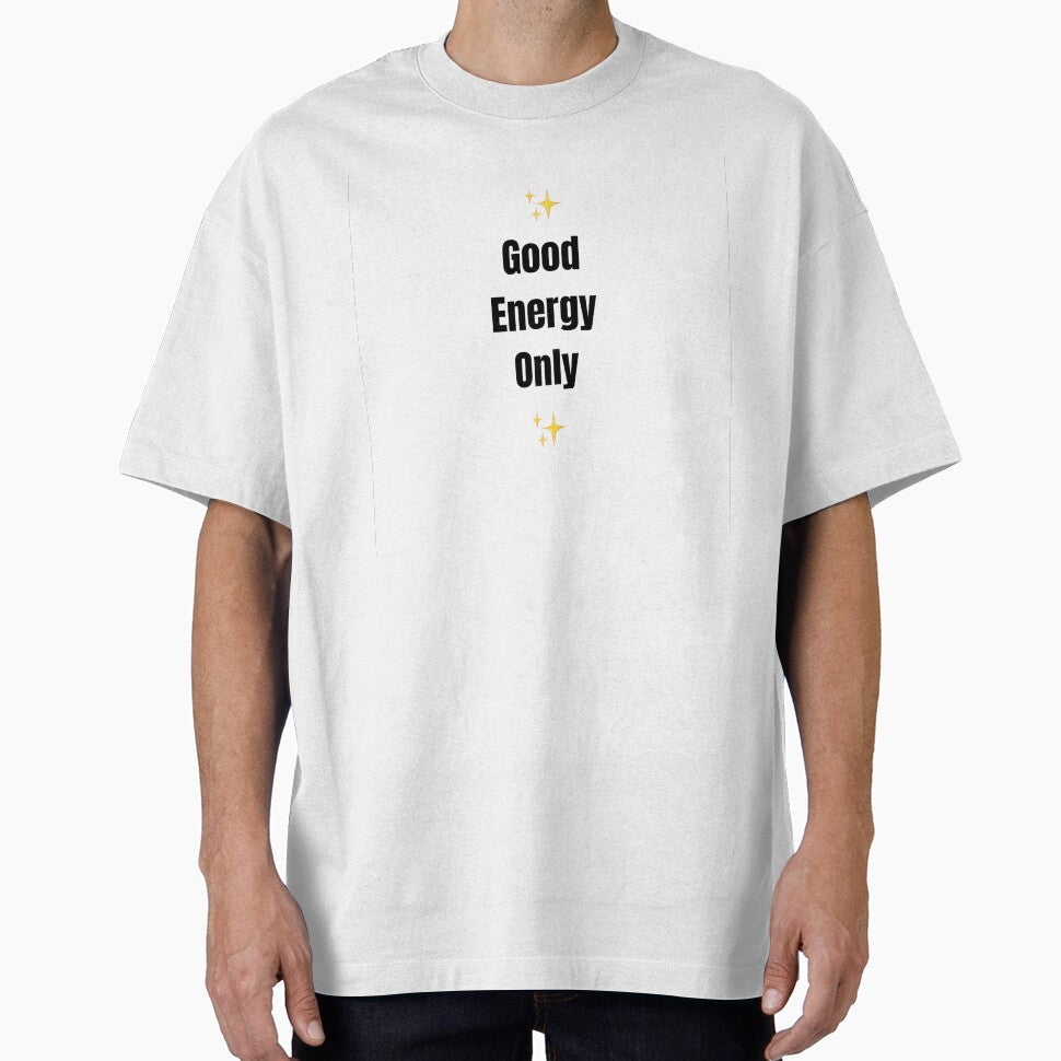 Good Energy Only by Pink Chaos Club - Adult & Kids T-Shirts, Sweatshirts & Hoodies apparel design preview 1