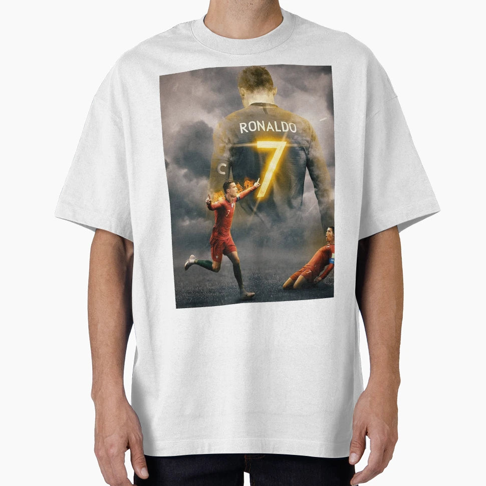 Aesthetic Ronaldo T-Shirt - Trendy Graphic for Adults - T-Shirt, Sweatshirt, Hoodie