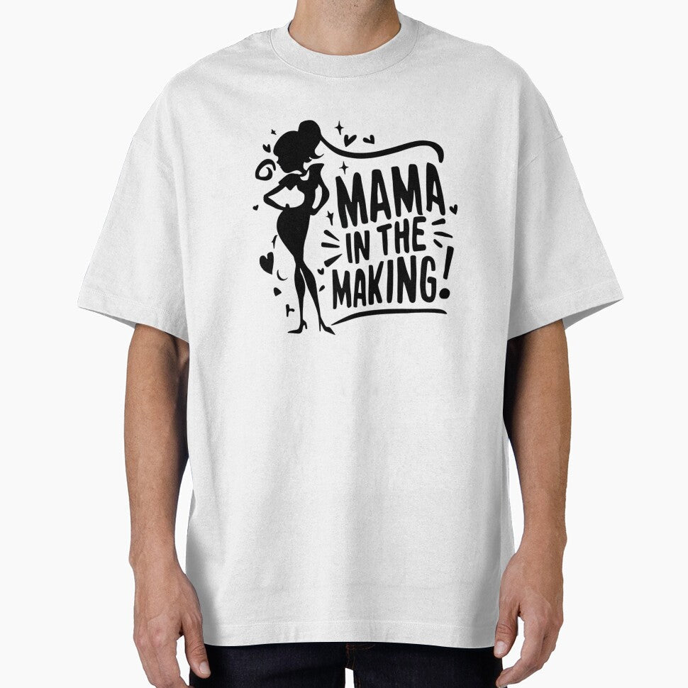 Mama in the making by rajdigitalarts - Adult & Kids T-Shirts, Sweatshirts & Hoodies apparel design preview 1