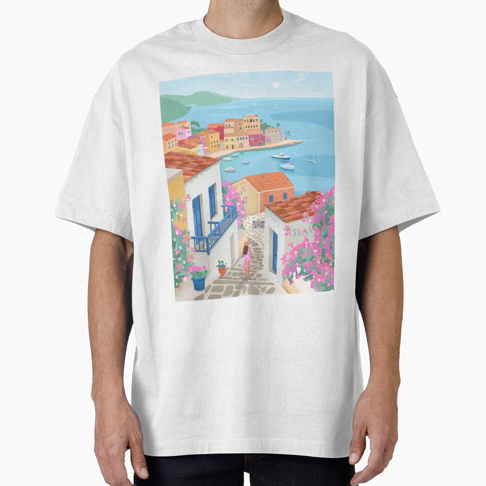Lefkada, Greece by Peya - Adult & Kids T-Shirts, Sweatshirts & Hoodies apparel design preview 1