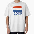 Netherlands Flag 2026 World Cup Football Fan Design - Adult & Kids T-Shirts, Sweatshirts & Hoodies apparel design preview 1