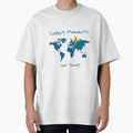 Collect Moments Not Things Travel World Map Design by - Adult & Kids T-Shirts, Sweatshirts & Hoodies apparel design preview 1