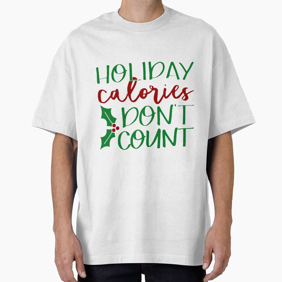 Holiday Calories Don't Count by Amy Olsen - Adult & Kids T-Shirts, Sweatshirts & Hoodies apparel design preview 1