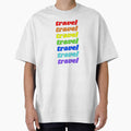 Travel Rainbow by Stepadoda - Adult & Kids T-Shirts, Sweatshirts & Hoodies apparel design preview 1
