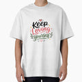 Keep Loving Yourself Typography Self Love - Adult & Kids T-Shirts, Sweatshirts & Hoodies apparel design preview 1