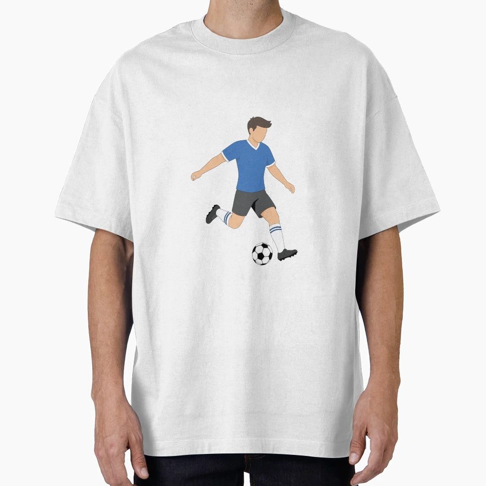 Footballer T-Shirt - Aesthetic Graphic for Adults - T-Shirt, Sweatshirt, Hoodie