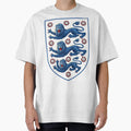 England Blue Lions Roses Football Fan T-Shirt - Trendy Graphic Men Women - T-Shirt, Sweatshirt, Hoodie