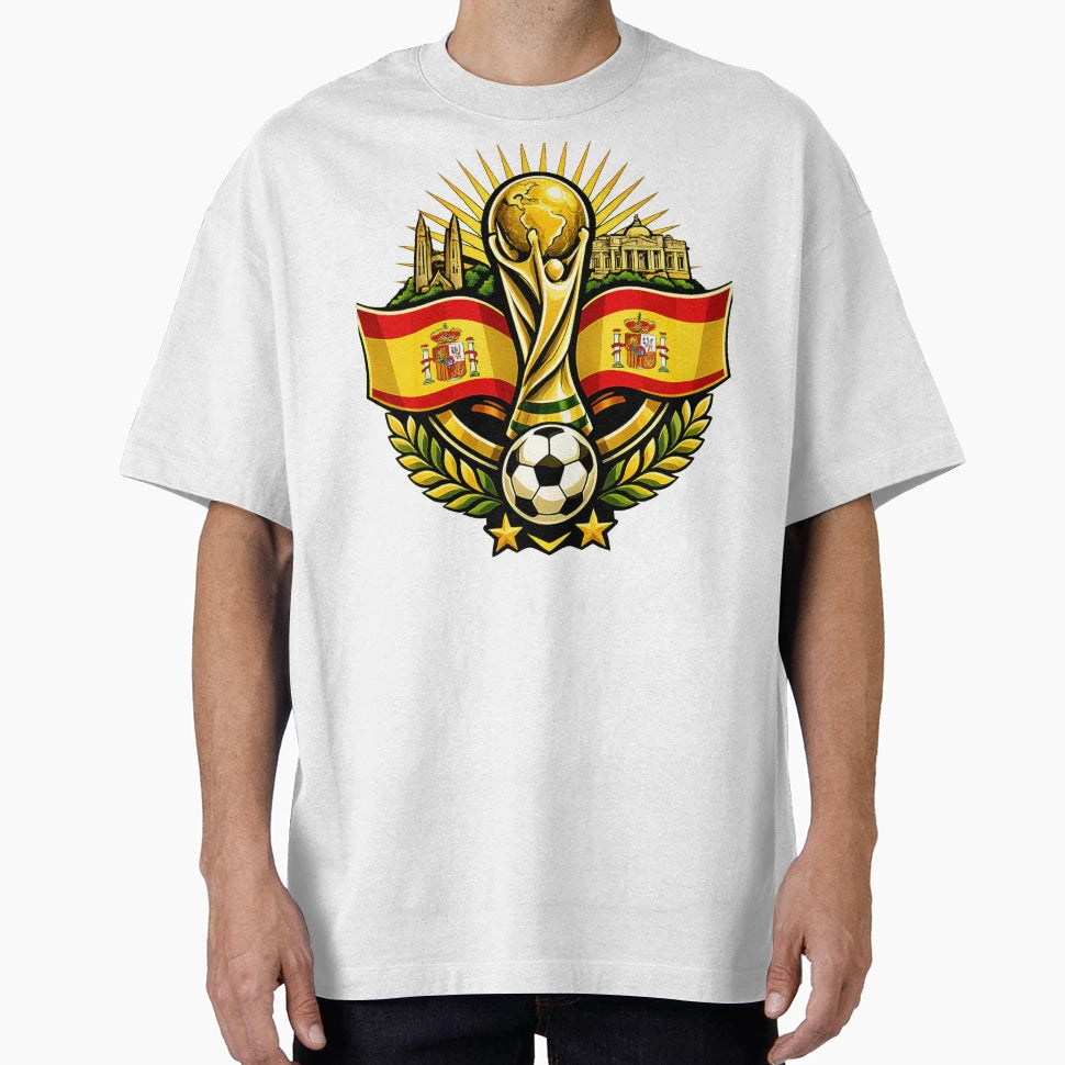Spain World Cup T-Shirt - Casual Everyday Wear Men Women - T-Shirt, Sweatshirt, Hoodie