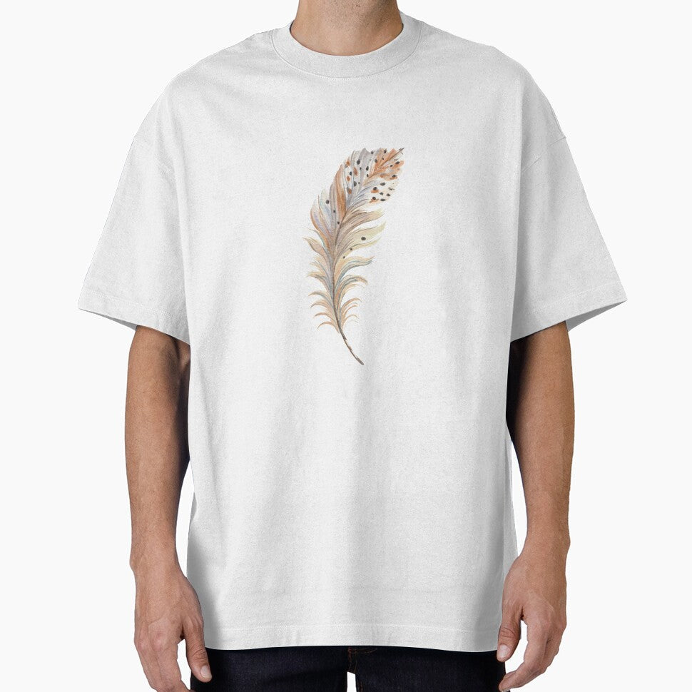 Bohemian Feather design by Immadman - Adult & Kids T-Shirts, Sweatshirts & Hoodies apparel design preview 1