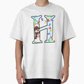 Holiday themed letter H by Artistkhg - Adult & Kids T-Shirts, Sweatshirts & Hoodies apparel design preview 1