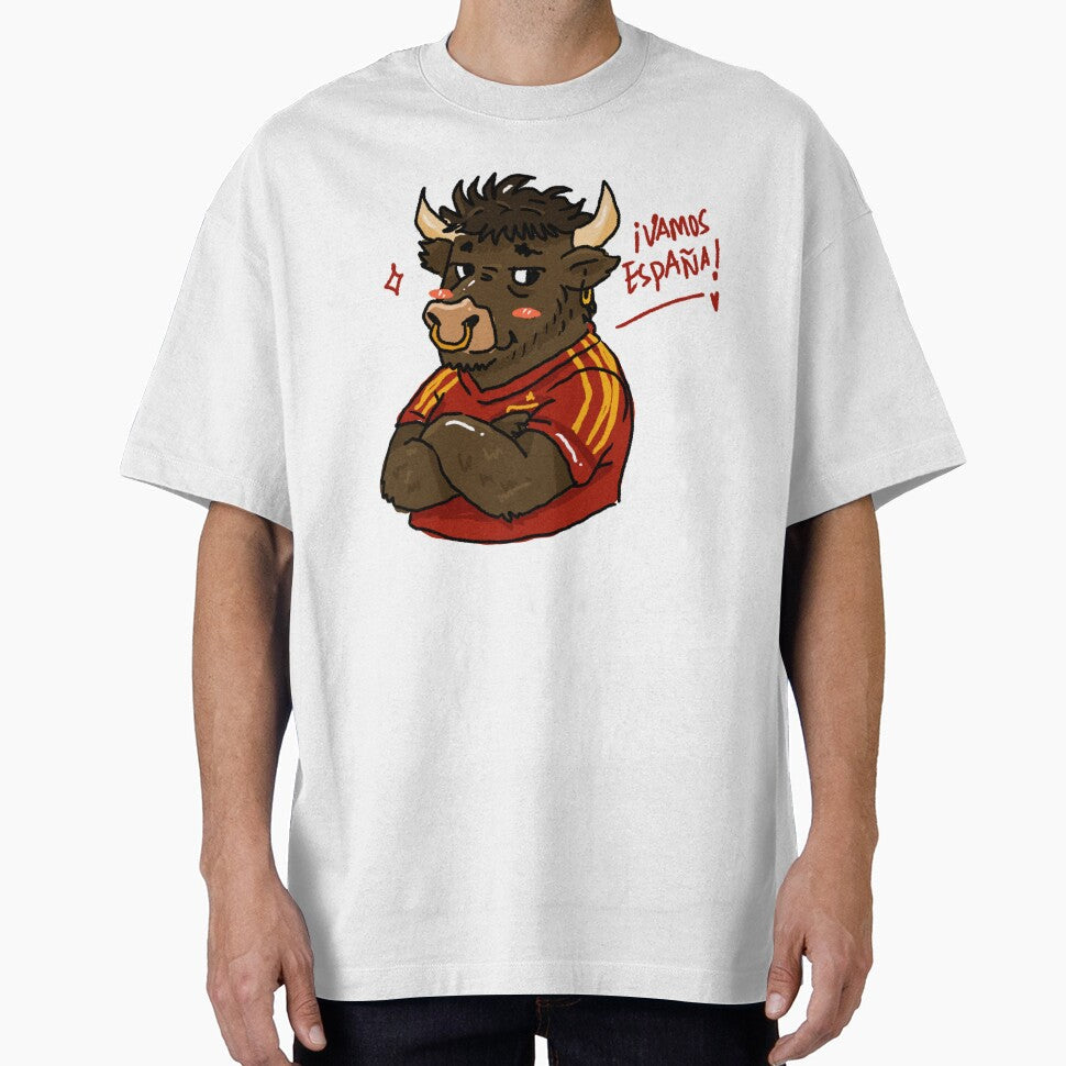 Awkward Animal Hat Club ¡Vamos España! Funny Spain - Adult & Kids T-Shirts, Sweatshirts & Hoodies apparel design preview 1