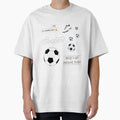 White Watercolor Soccer Pack T-Shirt - Casual Everyday Wear Men Women - T-Shirt, Sweatshirt, Hoodie