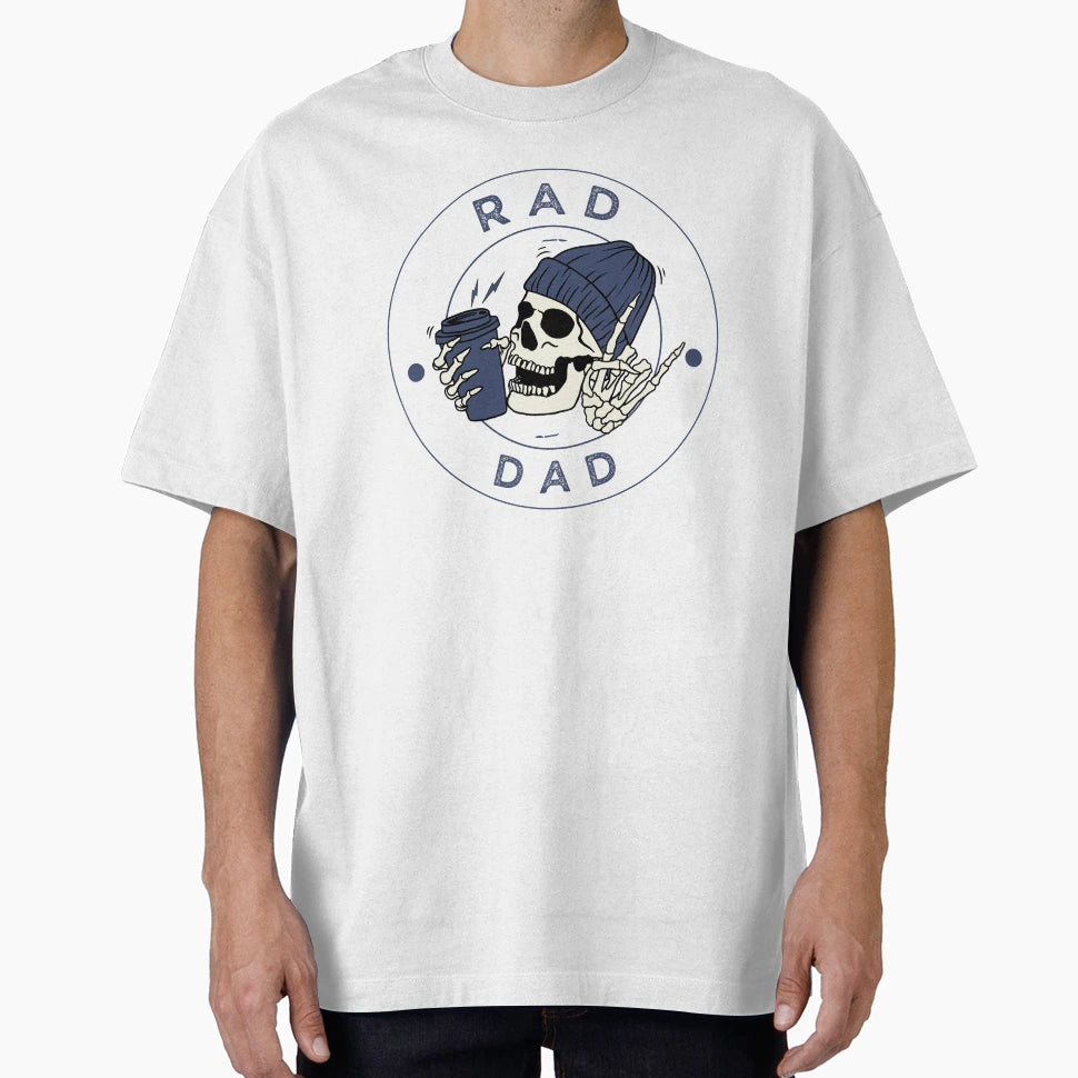 Rad Dad T-Shirt - Graphic Print Men Women - T-Shirt, Sweatshirt, Hoodie