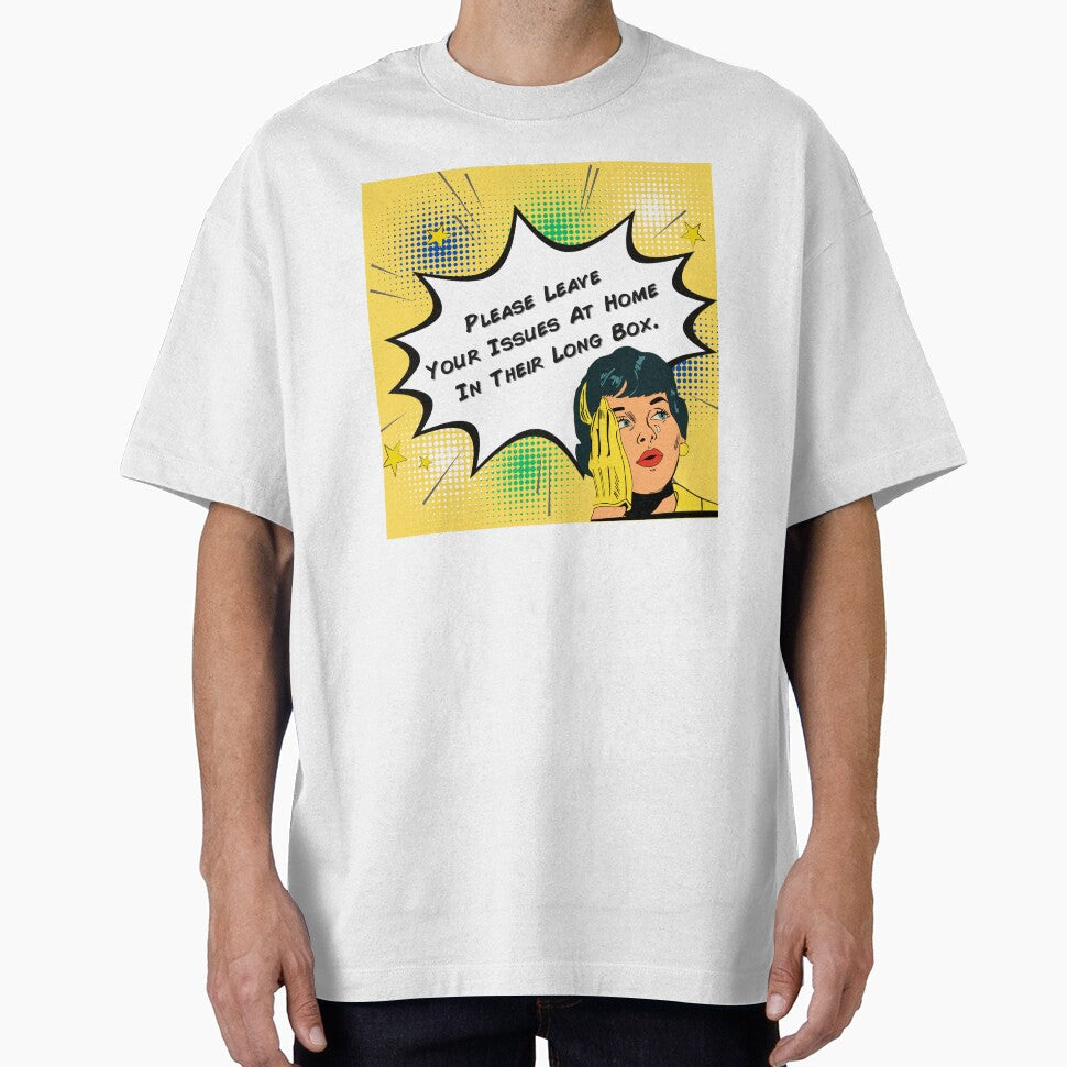 Please Leave Your Issues At Home Yellow by - Adult & Kids T-Shirts, Sweatshirts & Hoodies apparel design preview 1