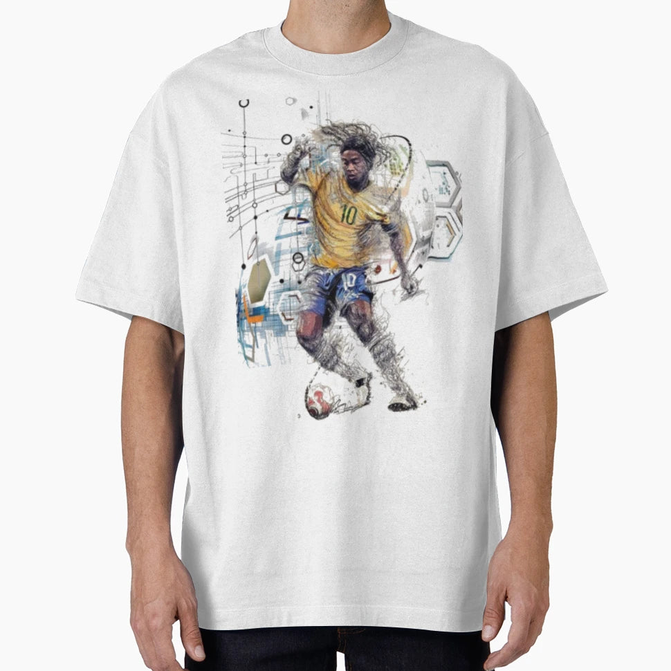 Ronadin Football Playmaker T-Shirt - Minimalist Print Men Women - T-Shirt, Sweatshirt, Hoodie