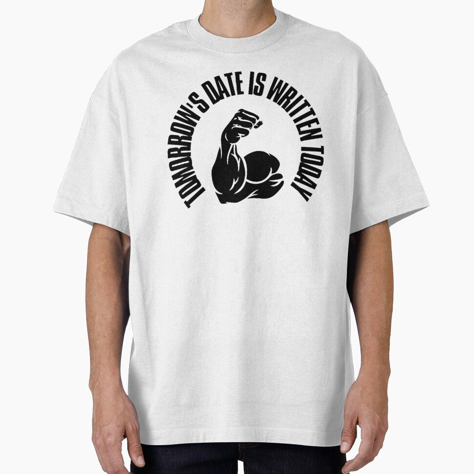 Tomorrow's date is written today by Dr. Designer - Adult & Kids T-Shirts, Sweatshirts & Hoodies apparel design preview 1