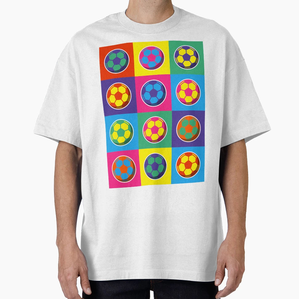 Pop Art Football T-Shirt - Trendy Graphic Unisex - T-Shirt, Sweatshirt, Hoodie