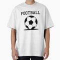 Real Football Blk T-Shirt - Novelty Apparel Unisex - T-Shirt, Sweatshirt, Hoodie