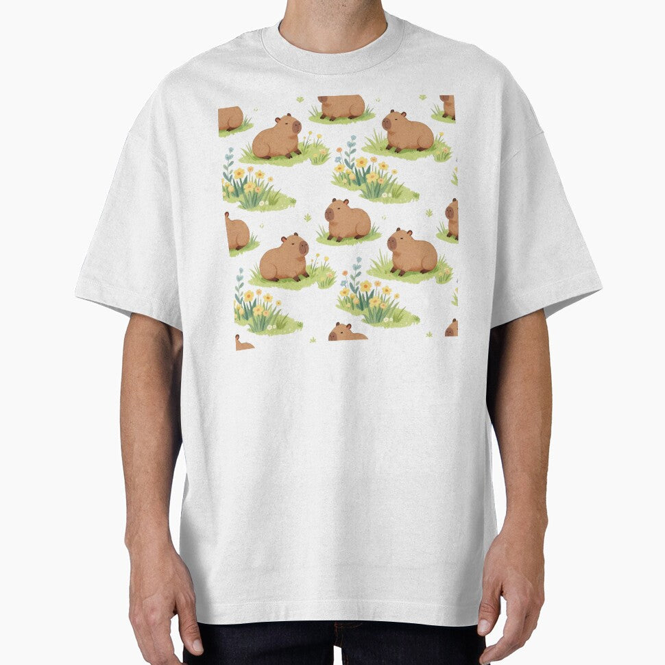 Capybara by pantjella - Adult & Kids T-Shirts, Sweatshirts & Hoodies apparel design preview 1
