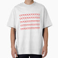 Red Nerd Glasses by GeekyGirlsGarb - Adult & Kids T-Shirts, Sweatshirts & Hoodies apparel design preview 1