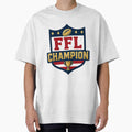 Fantasy Football Champion Sticker FFL League Winner - Adult & Kids T-Shirts, Sweatshirts & Hoodies apparel design preview 1
